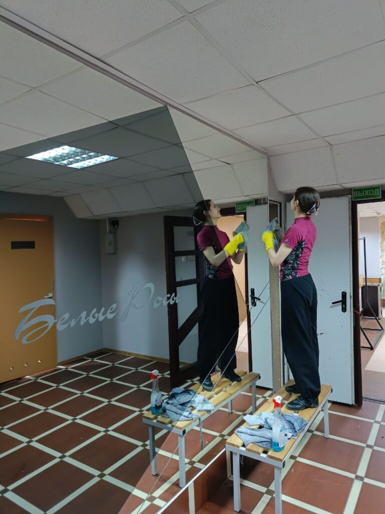 Коллектив ансамбля Белые росы присоединился к республиканскому субботнику!