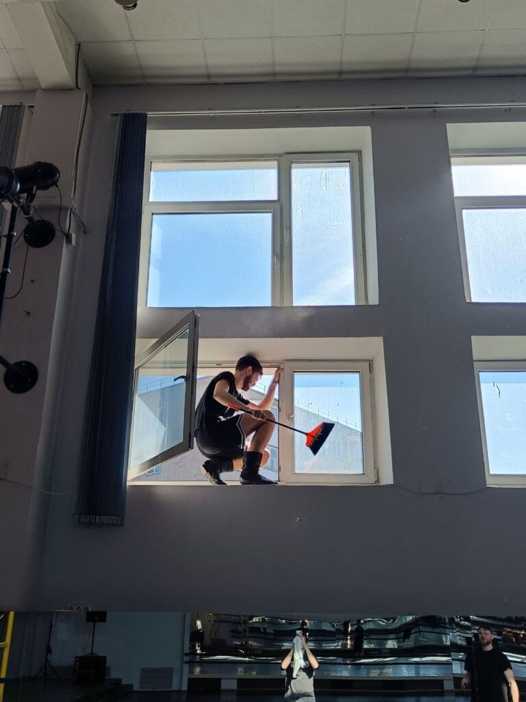 Коллектив ансамбля Белые росы присоединился к республиканскому субботнику!