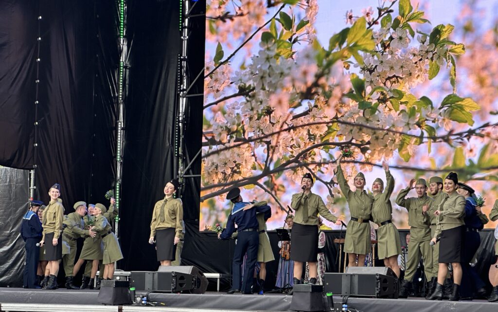 В Гродно прошел торжественный митинг, посвященный Дню Победы