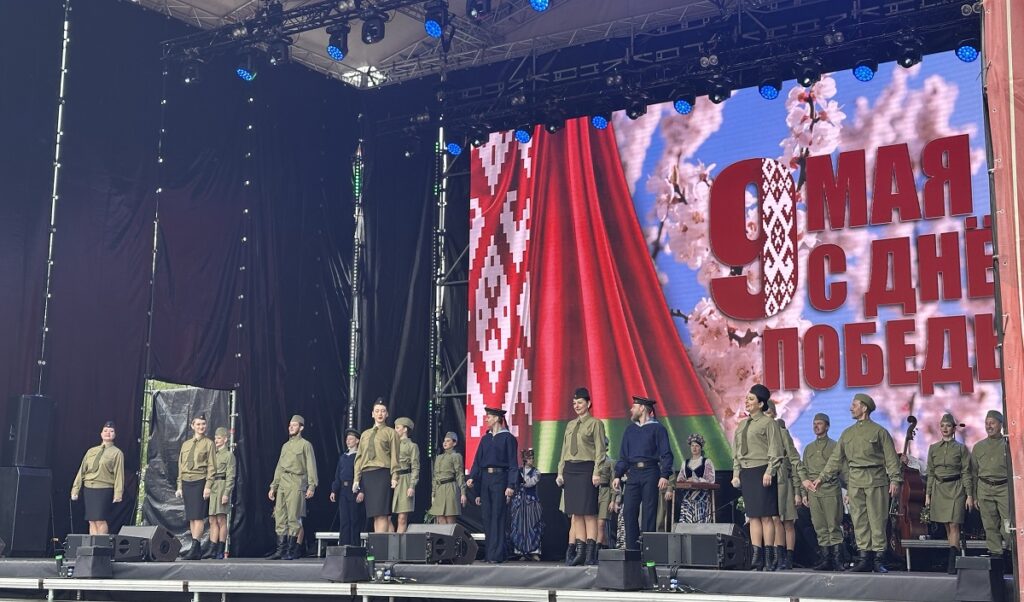 В Гродно прошел торжественный митинг, посвященный Дню Победы