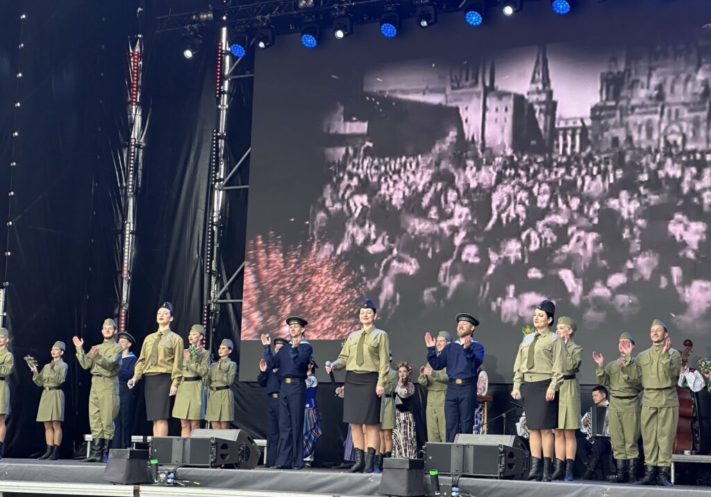 В Гродно прошел торжественный митинг, посвященный Дню Победы
